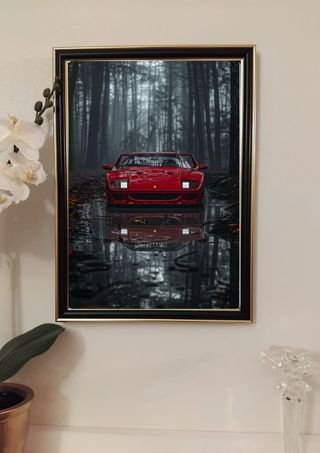 Quadro poster Ferrari F40