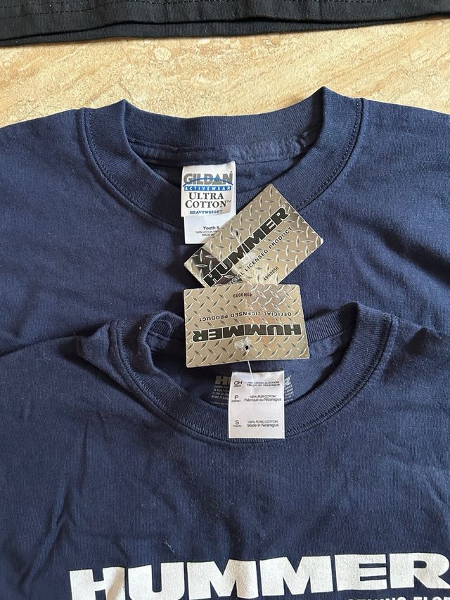 12 camisetas originales de Hummer para niños y jóv