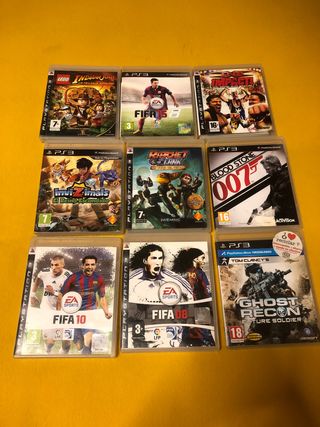8 Juegos PS3 Variados