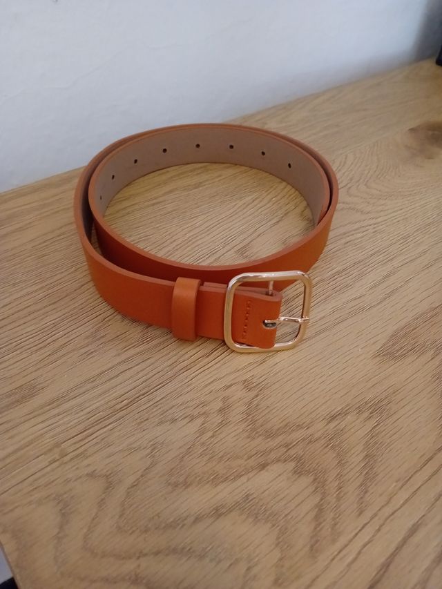 Cinturón marrón mujer