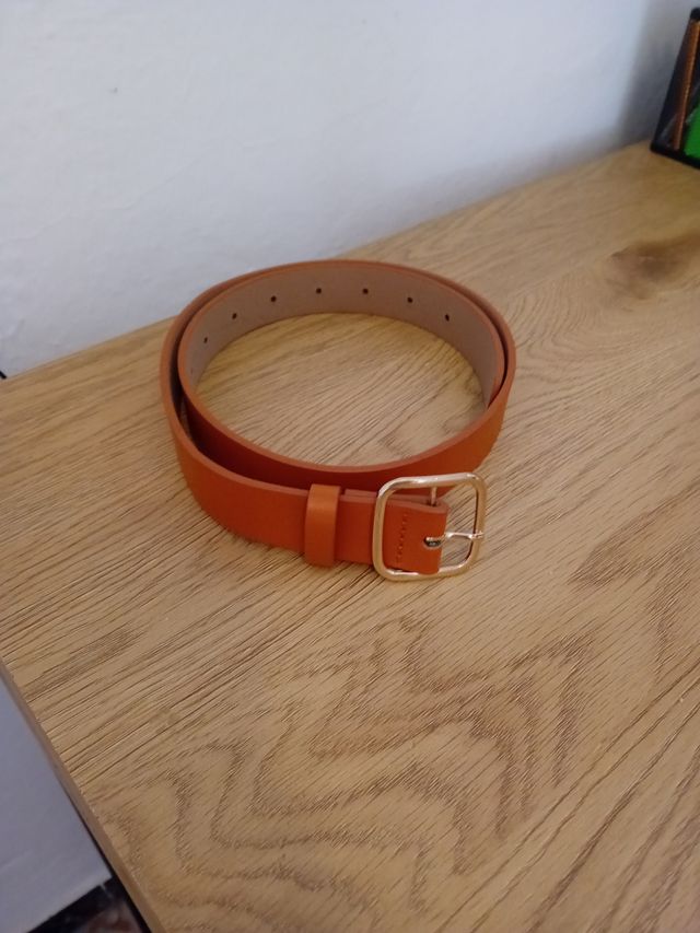 Cinturón marrón mujer