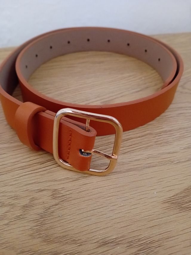 Cinturón marrón mujer