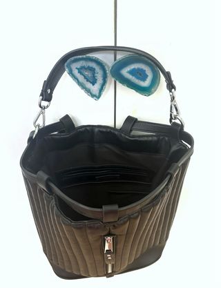 Bolso- mochila negra de Zara