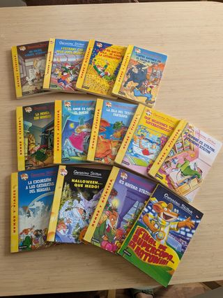 13 libros de Gerónimo Stilton 