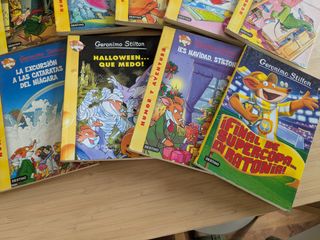 13 libros de Gerónimo Stilton 