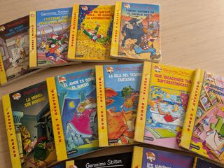 13 libros de Gerónimo Stilton 
