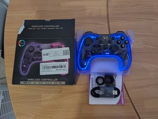 Mando inalámbrico RGB para NS, Android, iOS y PC
