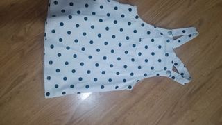 Vestido vaquero niña lunares 4/5