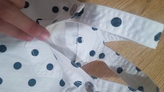 Vestido vaquero niña lunares 4/5