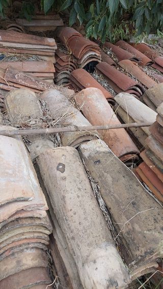 Tejas antiguas varias 