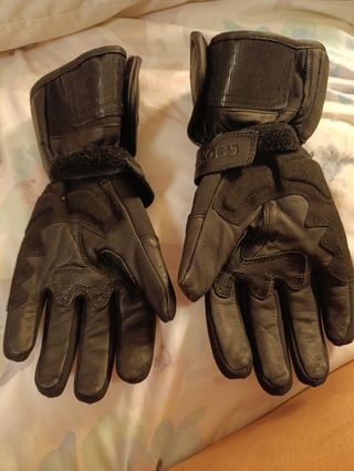 Guantes moto invierno mujer negros