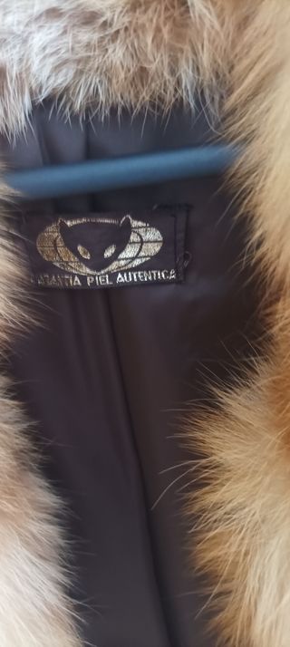 Chaquetón piel zorro Kootai