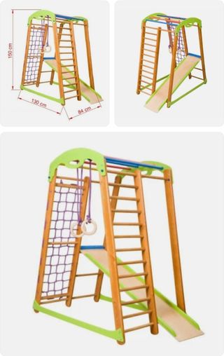 Gimnasio infantil - Parque juegos plegable