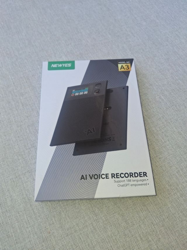 Registratore vocale AI NEWYES A3