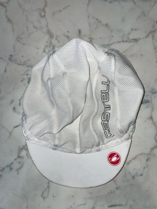 Berretto Castelli ciclismo bianco one size