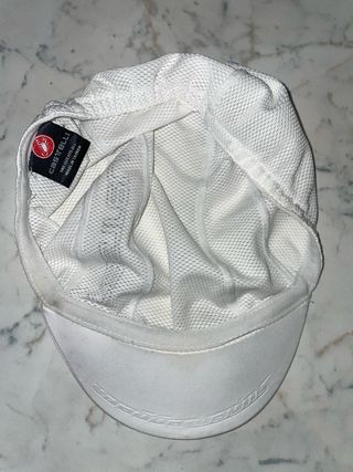 Berretto Castelli ciclismo bianco one size