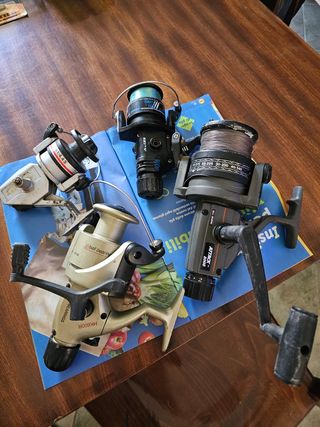 4 Mulinelli Pesca per pezzi di ricambio