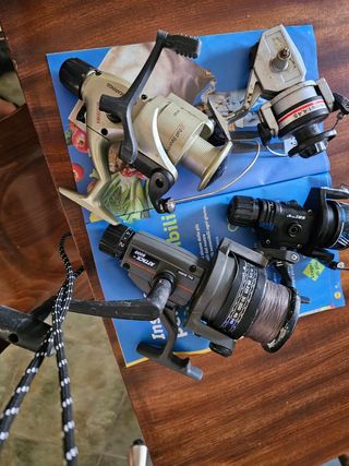 4 Mulinelli Pesca per pezzi di ricambio