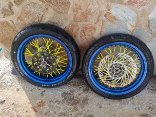 Ruedas moto 17" - Llantas SM
