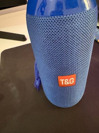 Altavoz Bluetooth T&G azul