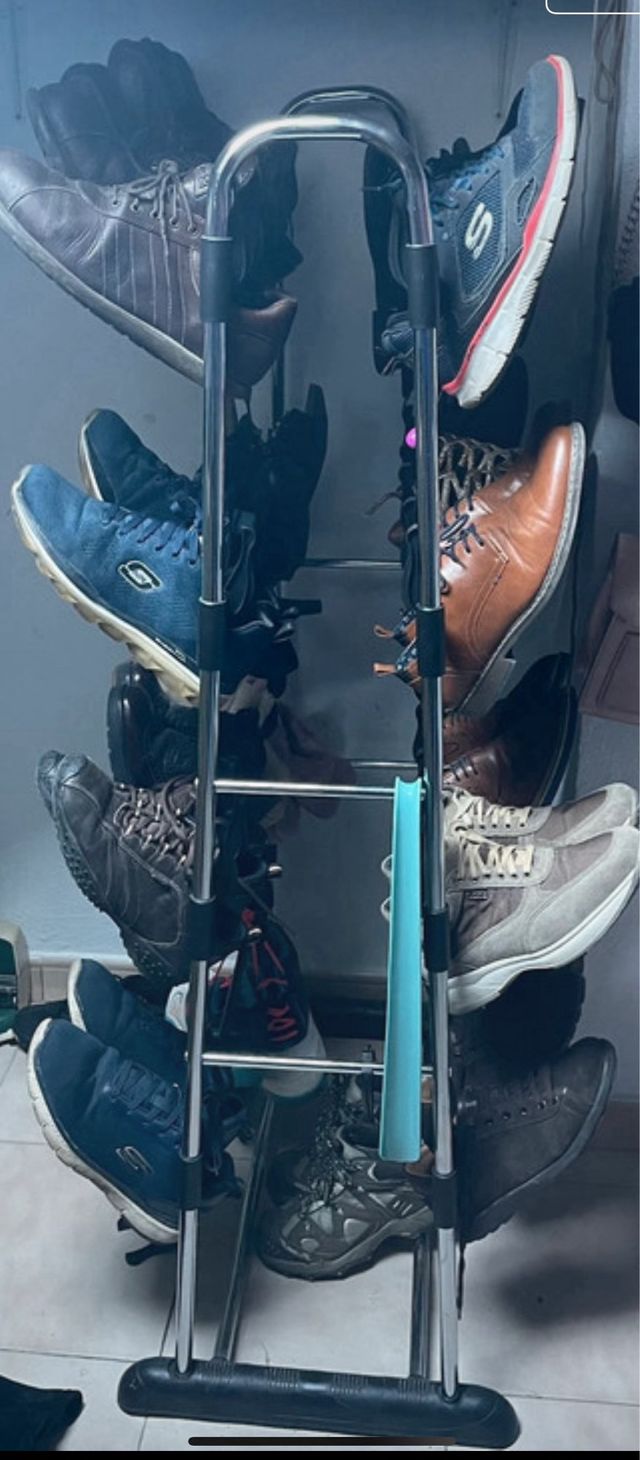 Zapatero metálico 48 pares - Práctico