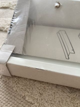 Estantería MOSSLÅ IKEA blanca