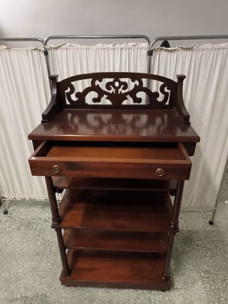 Mueble estantería madera