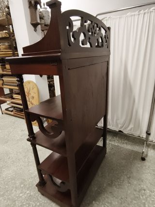 Mueble estantería madera