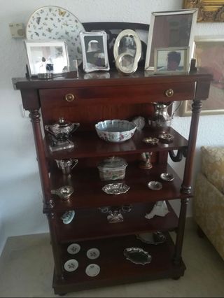 Mueble estantería madera