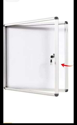 Tablón de anuncios,tablón  publicar con cerradura 
