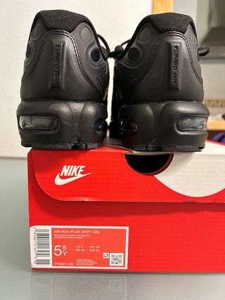 Nike Air Max Plus Drift GS - Negras