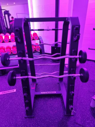 Soporte barras gimnasio