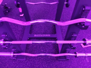 Soporte barras gimnasio