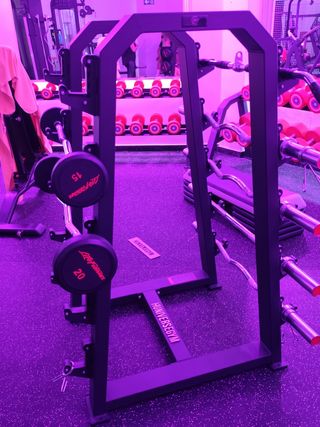 Soporte barras gimnasio