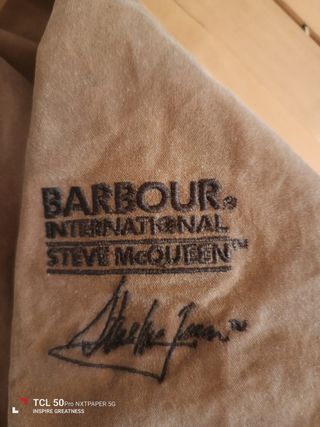 Chaqueta Barbour L marrón