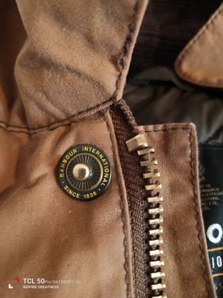 Chaqueta Barbour L marrón
