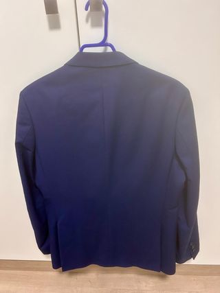 Traje azul caballero