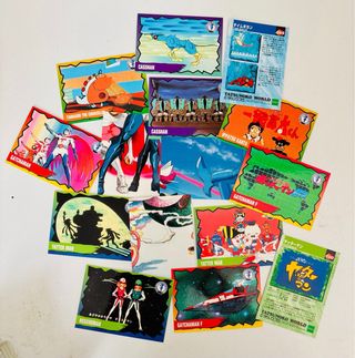 lote de 123 cartas Tatsunoko World Japonesas 1994