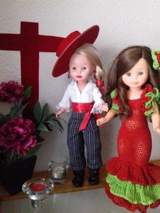 Traje campero para muñeca Nancy