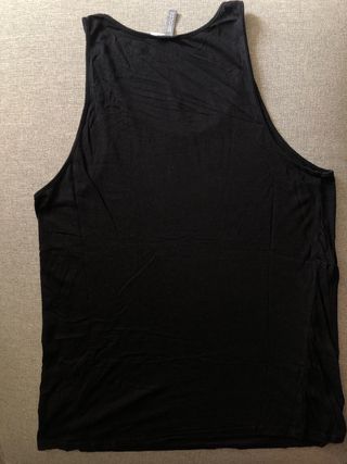 Canotta H&M nera t.S - teschio
