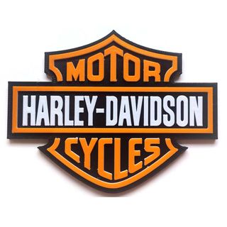 Logos Harley Davidson - 3D