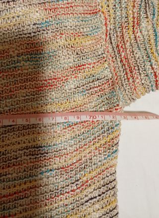 Jersey multicolor oversize