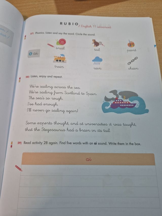 Rubio English 11 years advanced