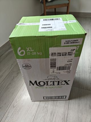 Pañales Moltex XL talla 6 (17-28kg)
