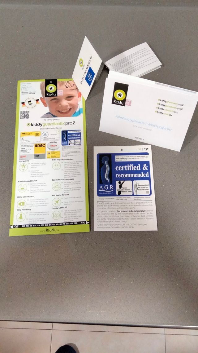 SILLA KIDDY GUARDIANFIX-PRO2. REGALO 2° ASIENTO !!