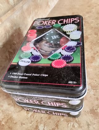 Fichas Poker - 2 juegos x 100