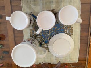 Juego Ibıza: tazas, plato y jarra.