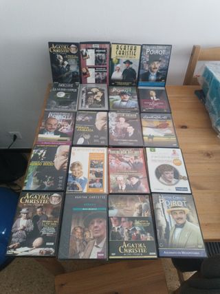20 DVD Agatha Christie, Sherlock Holmes, Hitchcock