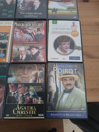 20 DVD Agatha Christie, Sherlock Holmes, Hitchcock