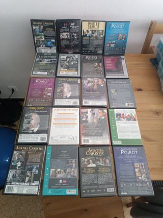 20 DVD Agatha Christie, Sherlock Holmes, Hitchcock